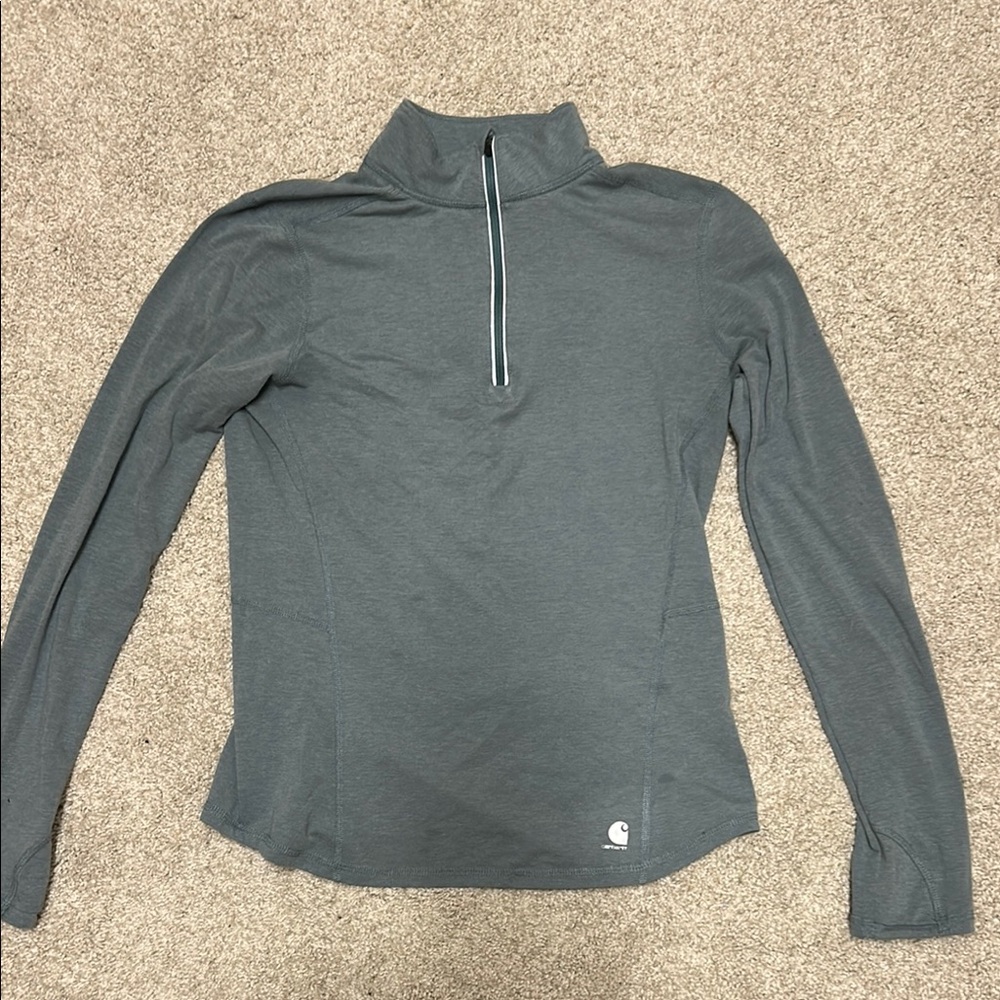 Carhartt Women's Gray Long Sleeve Top